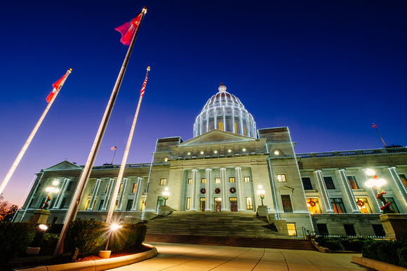 Arkansas State Capitol in Little Rock, Arkansas
