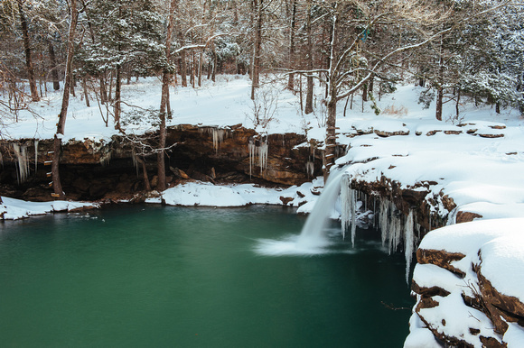 Winter at Falling Water Falls